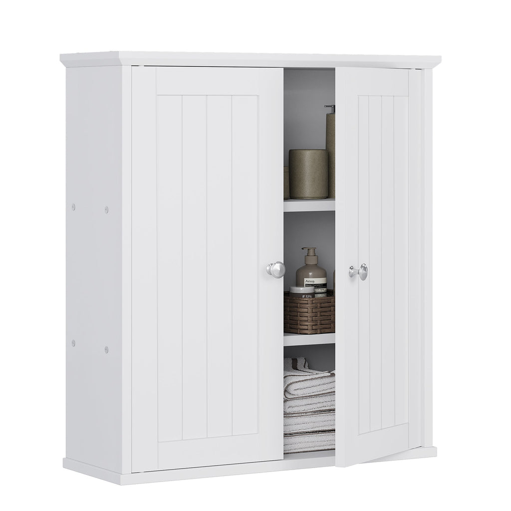 Meilocar Bathroom Wall Cabinet, Bathroom Cabinet Wall Mount, Over Toilet Space Saver Storage Cabinet, Wood Medicine Cabinets
