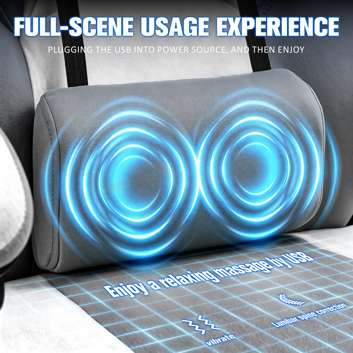 Meilocar Gaming Chair with Footrest Fabric Gaming Chair for Adults with Massage Lumbar Support, High Back Ergonomic Computer Chair, Pocket Spring Cushion, 150°Reclining & Linkage Armrests