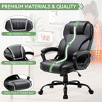 Meilocar Ergonomic Office Chair with High Back, Comfy Desk Chair, Adjustable Executive Office Chair for Home Office, Big and Tall Computer Chair Heavy Duty, 360° Swivel
