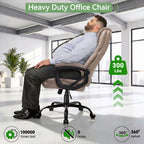 Meilocar Ergonomic Office Chair with High Back, Comfy Desk Chair, Adjustable Executive Office Chair for Home Office, Big and Tall Computer Chair Heavy Duty, 360° Swivel