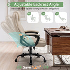 Meilocar Ergonomic Office Chair with High Back, Comfy Desk Chair, Adjustable Executive Office Chair for Home Office, Big and Tall Computer Chair Heavy Duty, 360° Swivel