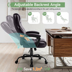 Meilocar Ergonomic Office Chair with High Back, Comfy Desk Chair, Adjustable Executive Office Chair for Home Office, Big and Tall Computer Chair Heavy Duty, 360° Swivel