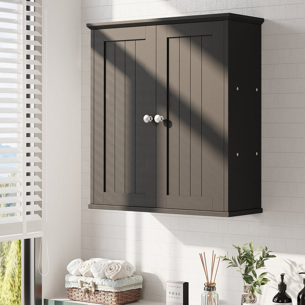 Meilocar Bathroom Wall Cabinet, Bathroom Cabinet Wall Mount, Over Toilet Space Saver Storage Cabinet, Wood Medicine Cabinets
