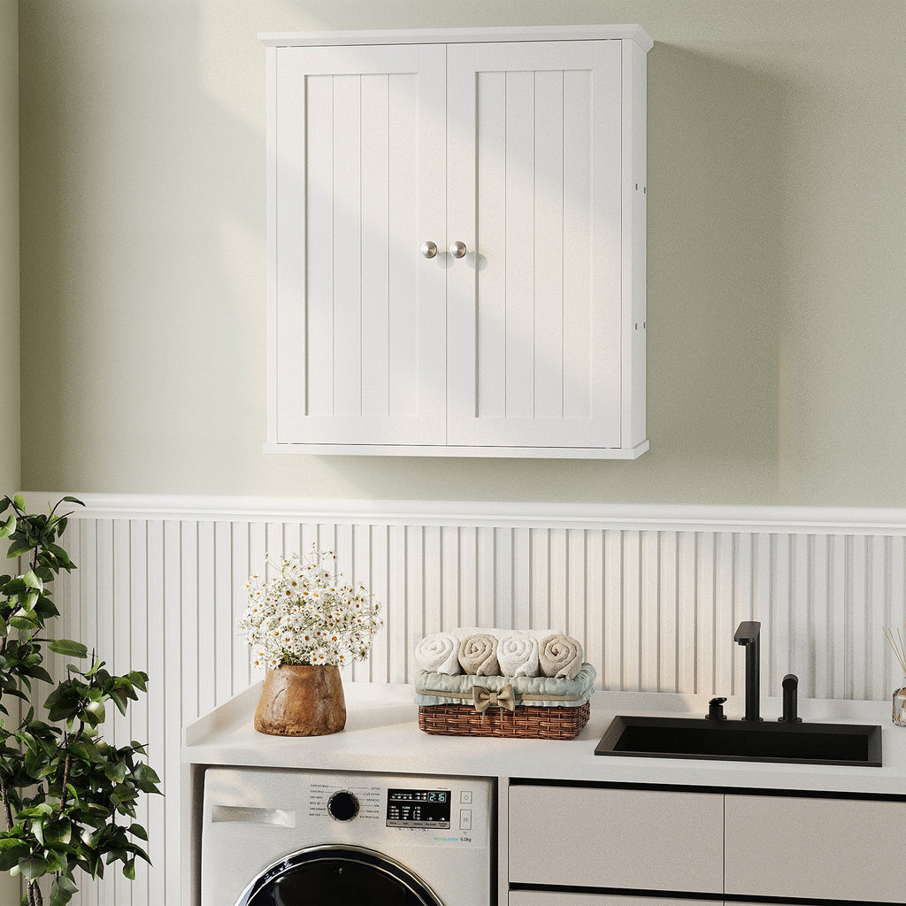 Meilocar Bathroom Wall Cabinet, Bathroom Cabinet Wall Mount, Over Toilet Space Saver Storage Cabinet, Wood Medicine Cabinets